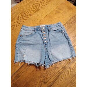 UNIVERSAL THREAD Jeans Shorts Womens  10 / 30  Blue VINTAGE MIDI Preowned